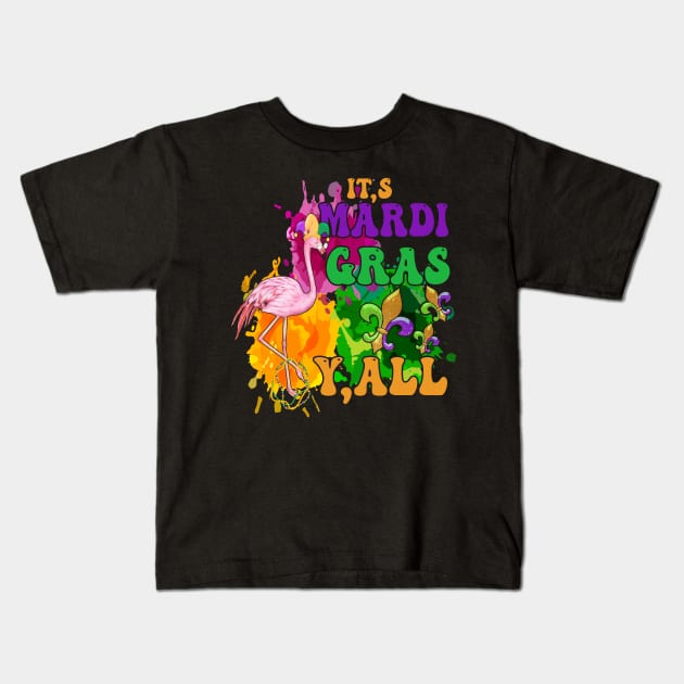 Mardi Gras Costume Gifts For Men Women Kids T-Shirt by webster